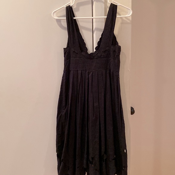 Vintage Catherine Malandrino Black Dress - Picture 2 of 9